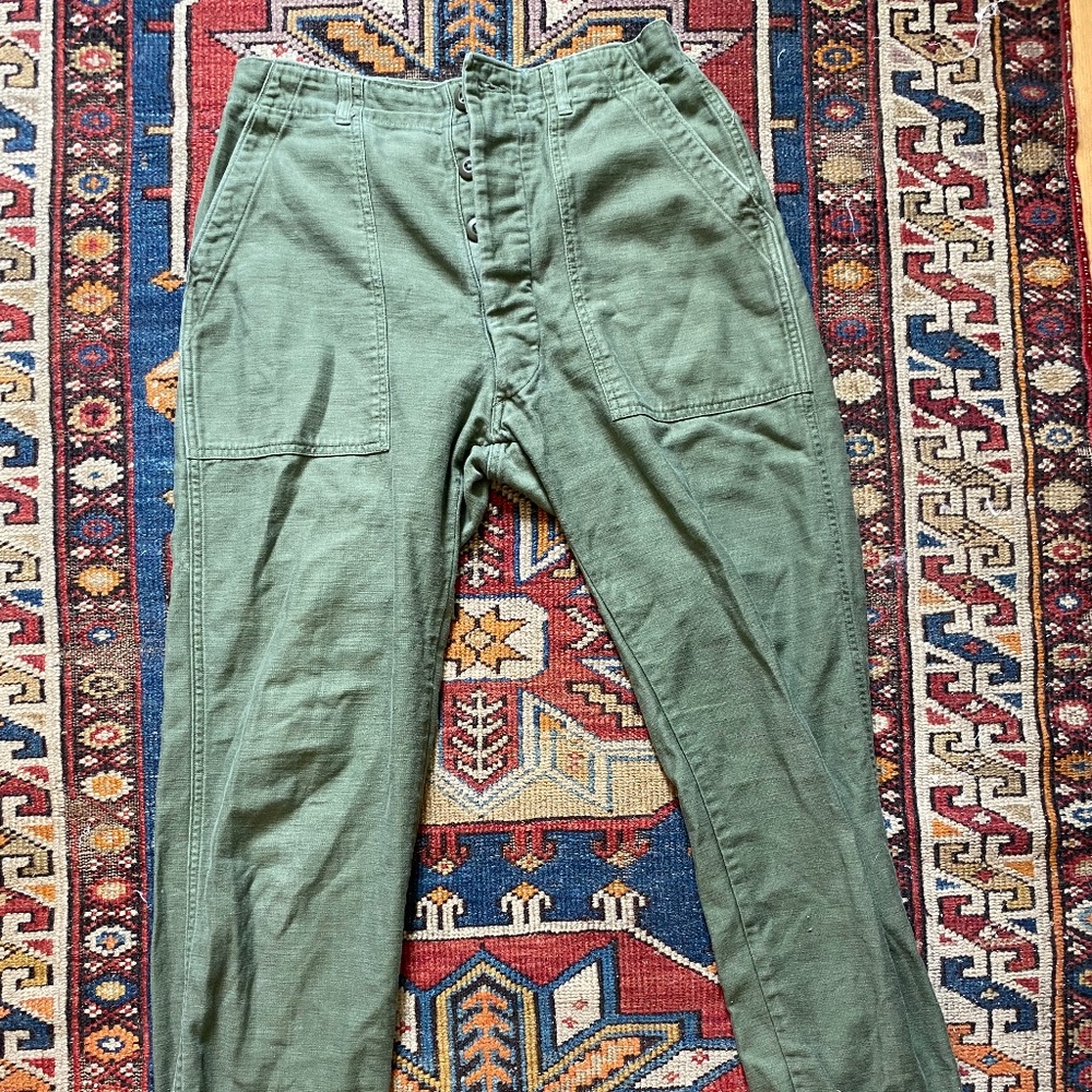 Vintage Military Trousers Men’s 1970s
